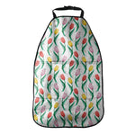 Polygon Tulip Pattern Print Car Seat Organizers