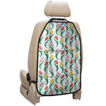Polygon Tulip Pattern Print Car Seat Organizers