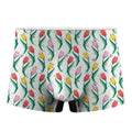 Polygon Tulip Pattern Print Men's Boxer Briefs
