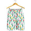 Polygon Tulip Pattern Print Men's Shorts