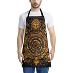Polynesian Sea Turtle Print Apron