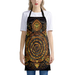 Polynesian Sea Turtle Print Apron