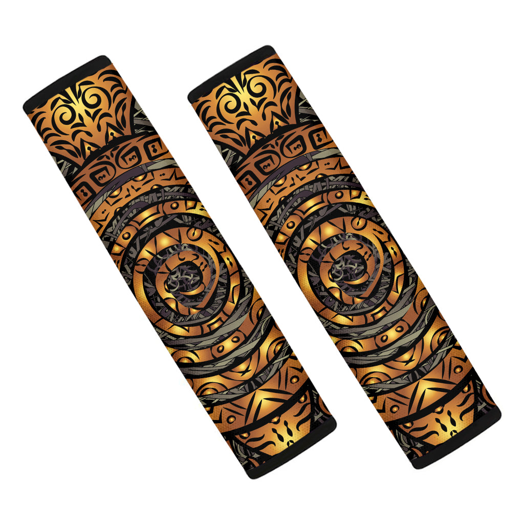 Polynesian Sea Turtle Print Car Seat Belt Covers