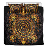 Polynesian Sea Turtle Print Duvet Cover Bedding Set