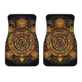 Polynesian Sea Turtle Print Front Car Floor Mats