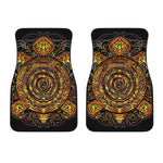 Polynesian Sea Turtle Print Front Car Floor Mats