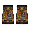 Polynesian Sea Turtle Print Front Car Floor Mats