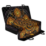Polynesian Sea Turtle Print Pet Car Back Seat Cover