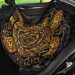 Polynesian Sea Turtle Print Pet Car Back Seat Cover