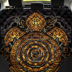 Polynesian Sea Turtle Print Pet Car Back Seat Cover