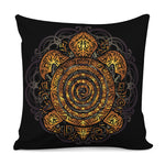 Polynesian Sea Turtle Print Pillow Cover