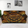 Polynesian Sea Turtle Print Sofa Cover