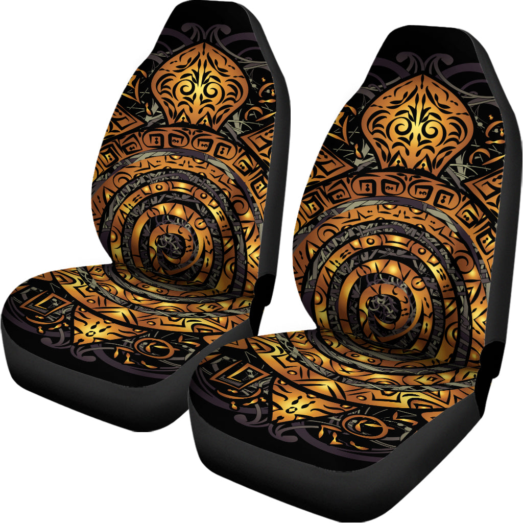 Polynesian Sea Turtle Print Universal Fit Car Seat Covers