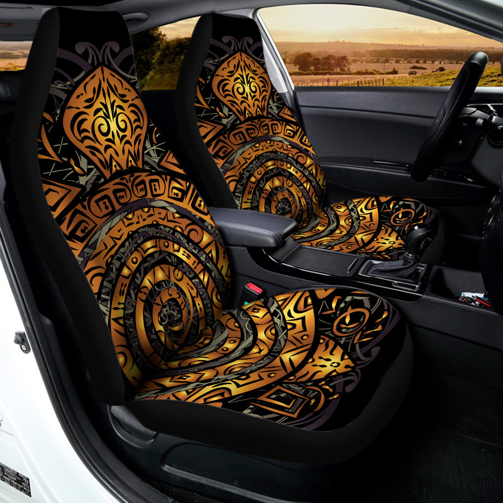 Polynesian Sea Turtle Print Universal Fit Car Seat Covers