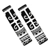 Polynesian Tribal Tattoo Pattern Print Car Seat Belt Covers