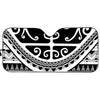 Polynesian Tribal Tattoo Pattern Print Car Sun Shade