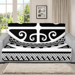 Polynesian Tribal Tattoo Pattern Print Futon Protector