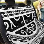 Polynesian Tribal Tattoo Pattern Print Pet Car Back Seat Cover