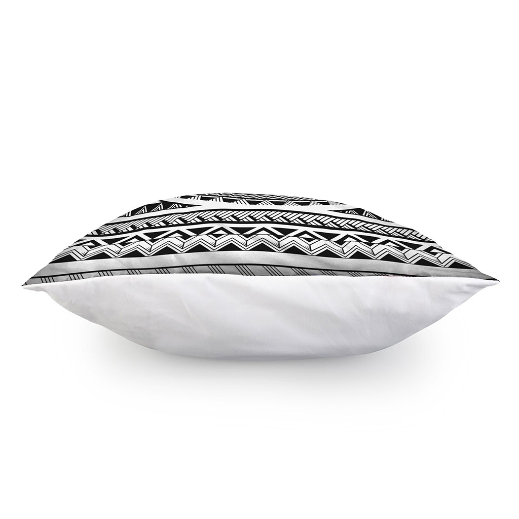 Polynesian Tribal Tattoo Pattern Print Pillow Cover