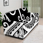 Polynesian Tribal Tattoo Pattern Print Sofa Cover