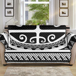 Polynesian Tribal Tattoo Pattern Print Sofa Protector