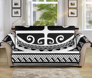 Polynesian Tribal Tattoo Pattern Print Sofa Protector