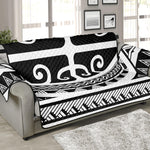 Polynesian Tribal Tattoo Pattern Print Sofa Protector