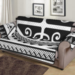 Polynesian Tribal Tattoo Pattern Print Sofa Protector