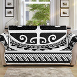 Polynesian Tribal Tattoo Pattern Print Sofa Protector