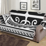 Polynesian Tribal Tattoo Pattern Print Sofa Protector