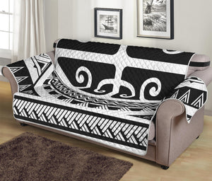 Polynesian Tribal Tattoo Pattern Print Sofa Protector