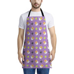 Pomeranian In Tea Cup Pattern Print Apron