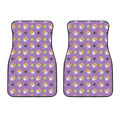 Pomeranian In Tea Cup Pattern Print Front Car Floor Mats