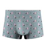 Poodle And Crown Pattern Print Men's Boxer Briefs