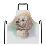 Poodle Portrait Print Apron