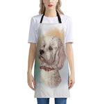 Poodle Portrait Print Apron