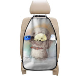 Poodle Portrait Print Car Seat Organizers
