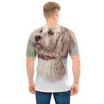 Poodle Portrait Print Men's T-Shirt