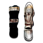Poodle Portrait Print Muay Thai Shin Guard