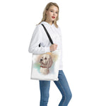 Poodle Portrait Print Tote Bag