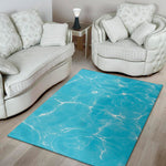 Pool Water Surface Print Area Rug