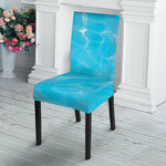 Pool Water Surface Print Dining Chair Slipcover