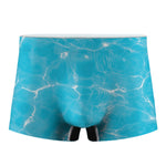 Pool Water Surface Print Men's Boxer Briefs