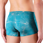 Pool Water Surface Print Men's Boxer Briefs