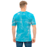 Pool Water Surface Print Men's T-Shirt