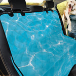 Pool Water Surface Print Pet Car Back Seat Cover