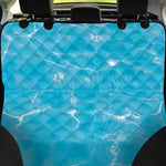 Pool Water Surface Print Pet Car Back Seat Cover
