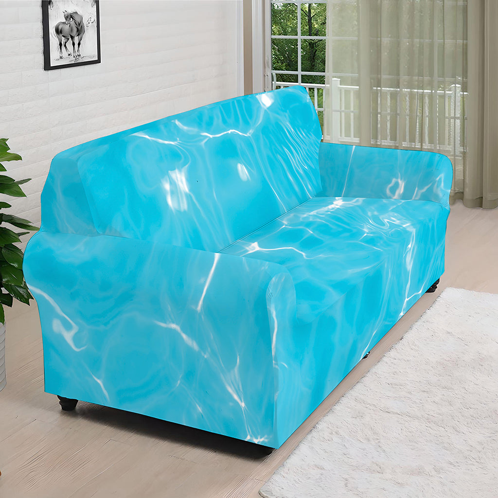 Pool Water Surface Print Sofa Cover