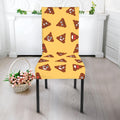 Poop Emoji Pattern Print Dining Chair Slipcover
