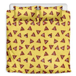 Poop Emoji Pattern Print Duvet Cover Bedding Set
